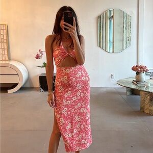 RESA Nikki Dress in Guava size M